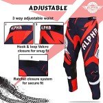 Alpha Cycle Gear Red Racing Pants - Size 34