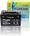 Yuasa YTX9-BS AGM Battery with Acid Pack