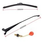 Universal UTV Windshield Wiper Kit, 15.7 Inch