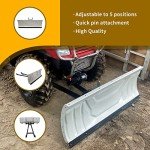 Universal 48" Steel ATV Snow Plow Blade Kit