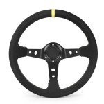 14-Inch Suede Drift Racing Steering Wheel