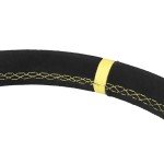 14-Inch Suede Drift Racing Steering Wheel