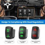 Universal ATV/UTV Turn Signal Kit with Horn