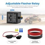 Universal ATV/UTV Turn Signal Kit with Horn