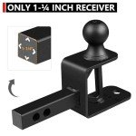 OCTORA 3-in-1 ATV/UTV Trailer Hitch Receiver