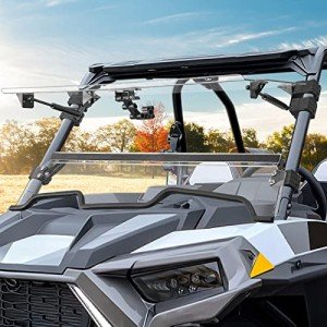 KEMIMOTO 3-in-1 Windshield for Polaris RZR 1000