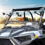 KEMIMOTO 3-in-1 Windshield for Polaris RZR 1000