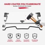 KEMIMOTO 3-in-1 Windshield for Polaris RZR 1000