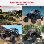 KEMIMOTO 3-in-1 Windshield for Polaris RZR 1000