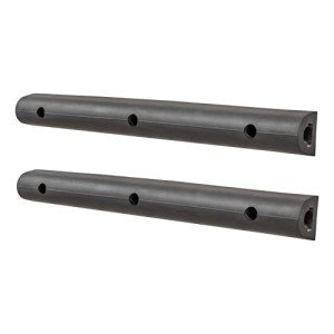 LUVERNE Universal 20-Inch Rubber Bumper Guard Strips