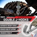 Heavy Duty 3-Point Tire Strap for ATVs