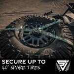 Heavy Duty 3-Point Tire Strap for ATVs