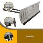 Universal 48" Steel ATV Snow Plow Blade Kit