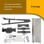 Universal 48" Steel ATV Snow Plow Blade Kit