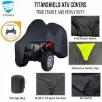 Heavy Duty Waterproof ATV Trailer Cover 83"-103