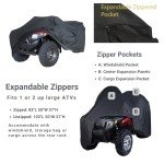 Heavy Duty Waterproof ATV Trailer Cover 83"-103