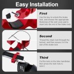 JAGASOL Anti-Theft Lock & Helmet Combo for ATV