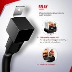 Nilight 12V LED Light Bar Wiring Harness Kit