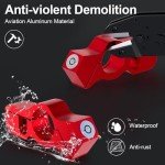 JAGASOL Anti-Theft Lock & Helmet Combo for ATV