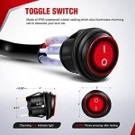 Nilight 12V LED Light Bar Wiring Harness Kit