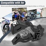 Motorcycle Grip Lock and Anti-Theft Securing System