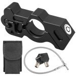 Motorcycle Grip Lock and Anti-Theft Securing System