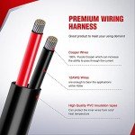 Nilight 12V LED Light Bar Wiring Harness Kit