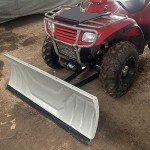 Universal 48" Steel ATV Snow Plow Blade Kit