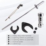 Heavy Duty CV Joint Puller Slide Hammer Tool Kit