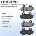 4pcs Disc Brake Pads for ATVs and Go Karts