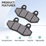 4pcs Disc Brake Pads for ATVs and Go Karts