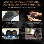 4pcs Disc Brake Pads for ATVs and Go Karts