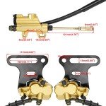 12mm Rear Disc Brake Master Cylinder Assembly for ATVs