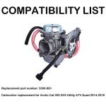 Waltyotur 3306-881 Carburetor for Arctic Cat ATV