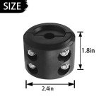 Winch Cable Hook Rubber Stopper with Allen Wrench