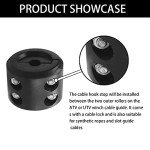 Winch Cable Hook Rubber Stopper with Allen Wrench