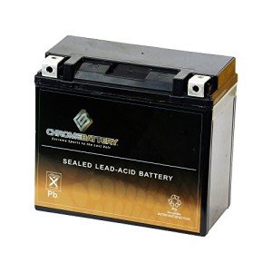 Chrome Battery YTX20-BS ATV and Motorcycle Battery