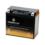 Chrome Battery YTX20-BS ATV and Motorcycle Battery