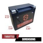 MX20L Motorcycle Battery with 500+ CCA Power