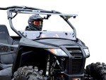 Heavy-Duty Scratch Resistant ATV Flip Windshield