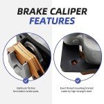 M MATI ATV Brake Caliper with Pads 250-1000