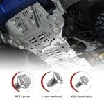 10PCS Stainless Steel Skid Plate Bolts for 4Runner