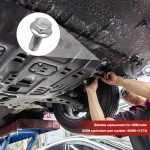 10PCS Stainless Steel Skid Plate Bolts for 4Runner