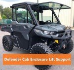 Can-Am Defender Front Window Lift Support Strut