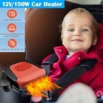 Portable 12V Car Heater & Windshield Defogger