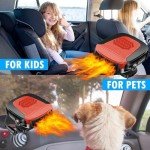 Portable 12V Car Heater & Windshield Defogger