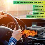 12V 200W Car Heater Defrost & Demist Solution