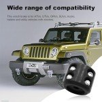 Augeny ATV Winch Cable Hook Stopper - Black