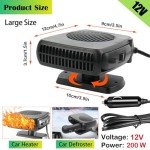 12V 200W Car Heater Defrost & Demist Solution