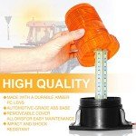 30W Amber LED Strobe Safety Light for Vehicles